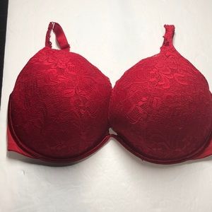 Cacique red bra size 44DD